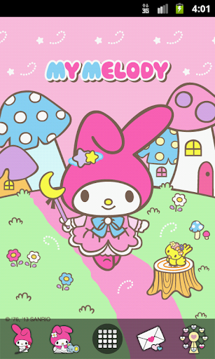 My Melody Pink Mushroom Theme