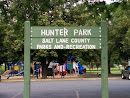 Hunter Park West Sign