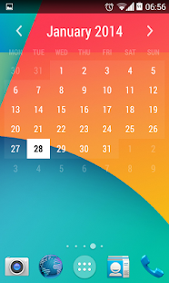 download Month Calendar Widget free