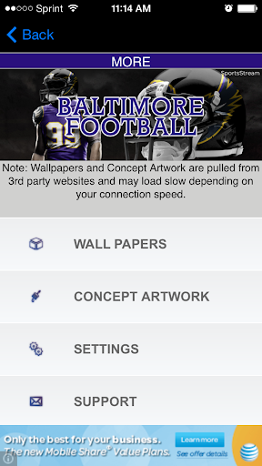 【免費運動App】Baltimore Football STREAM-APP點子