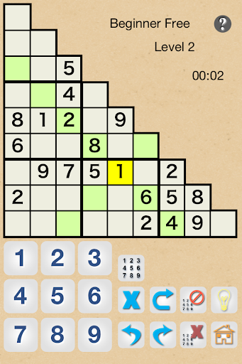 Half Sudoku - diag variant
