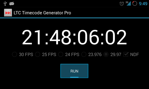 LTC Timecode Generator Pro