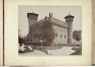 Gezicht op de Borgo medievali te Turijn