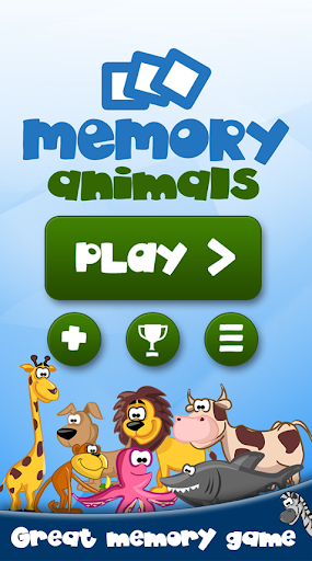 Memory game for kids - Animals