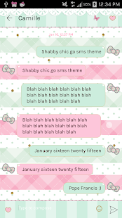 How to download Shabby Chic GO SMS 2 apk for pc