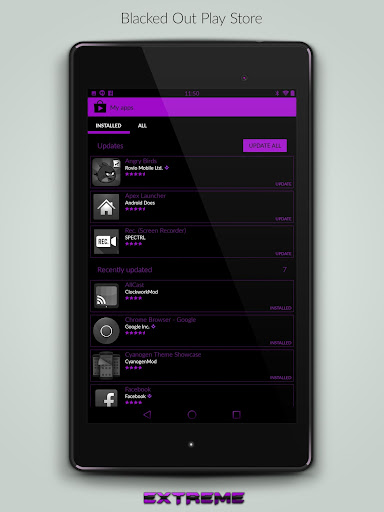 【免費個人化App】JB Extreme Theme Purple CM11-APP點子