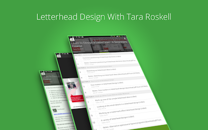 Learn letterhead Design poster 8