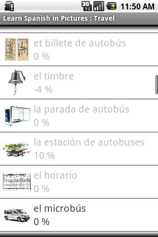 Spanish in Pictures: Travel Screen 2