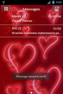 Free Theme Romantic for GO SMS Pro APK for PC
