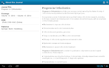 Progress in Orthodontics poster 10