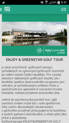 Enjoy greenstar golf tour
