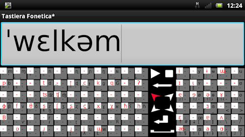 Android application IPA Phonetic Keyboard screenshort