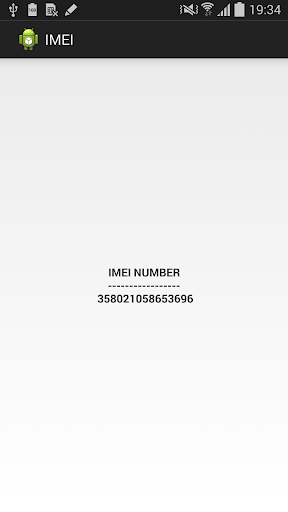 My IMEI