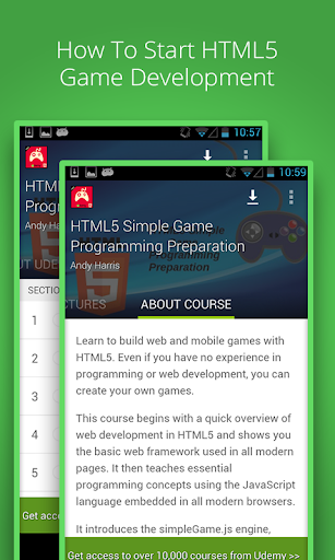 HTML5 Game Development course
