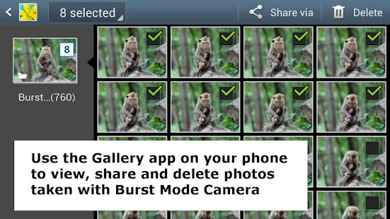 Burst Mode Camera - screenshot thumbnail