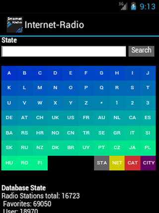 Internet Radio for Smartwatch