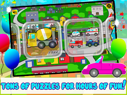 Kids Car, Vehicles Puzzle Game Screenshots 10