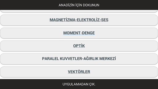 Fizik Konu Anlatımları