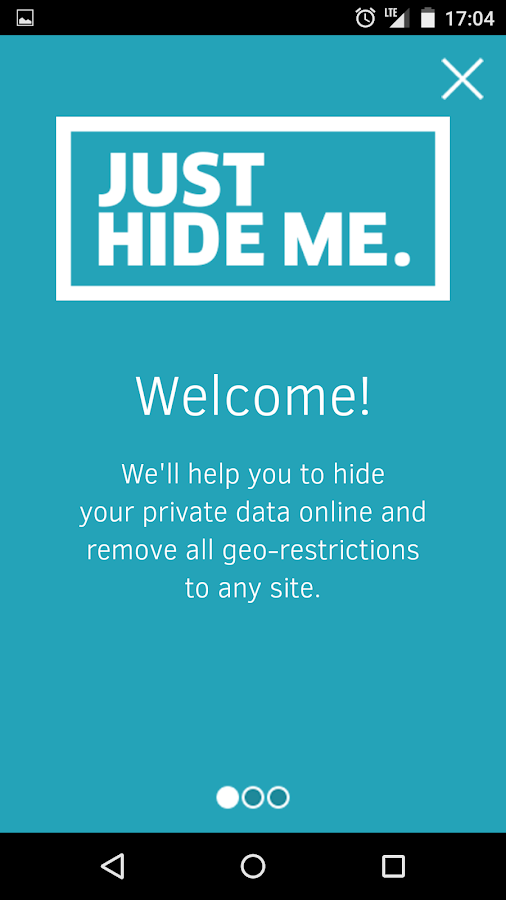    Just Hide Me VPN- screenshot  