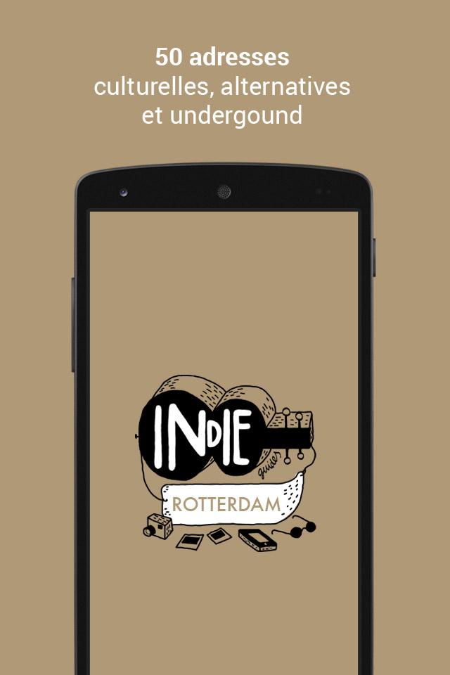 Android application Indie Guides Rotterdam screenshort