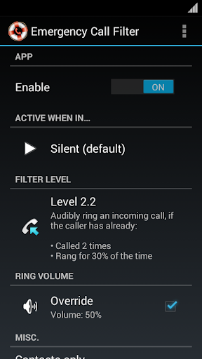 【免費工具App】Emergency Call Filter-APP點子