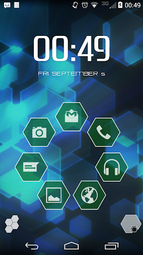 Senary Smart Launcher Theme