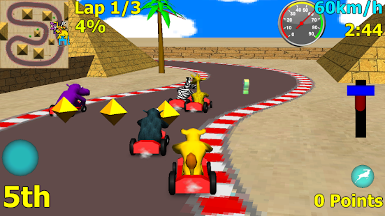 【免費賽車遊戲App】Wild Animal Racing-APP點子