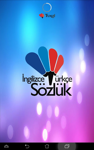 İngilizce Türkçe Sözlük