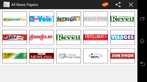 【免費新聞App】All Newspapers Ivory Coast-APP點子