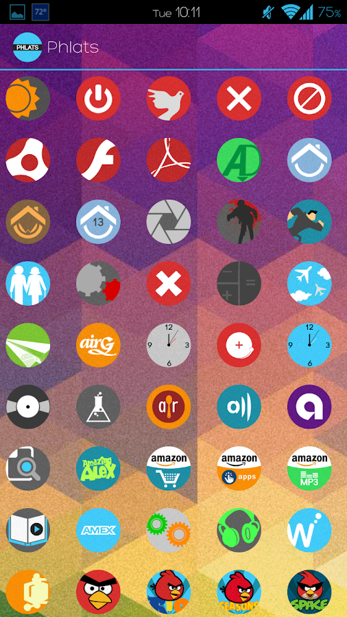 Phlats Apex Nova ADW - screenshot