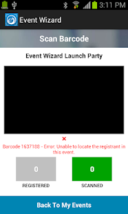 Event Wizard Attendee Scanner Screenshots 3