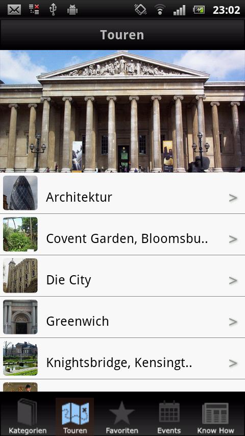 London Travel Guide Screen 3