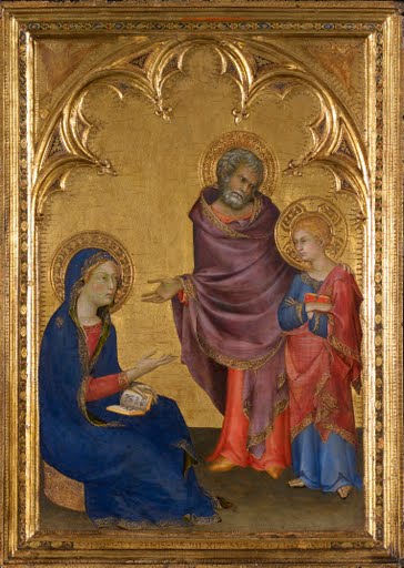 Christ Discovered in the Temple - Simone Martini — Google Arts & Culture
