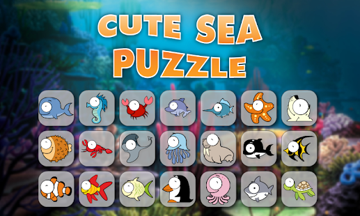 Cute Sea Puzzle 1.0.6 APK + Мод (Бесконечные деньги) за Android