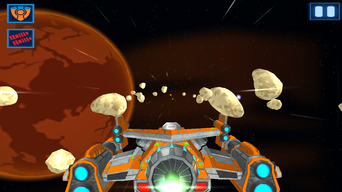 Screenshot of the game "Play to Cure: Genes in Space"