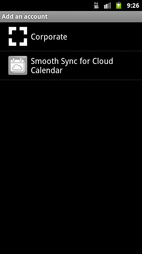   SmoothSync for Cloud Calendar- screenshot  