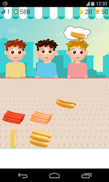 sell hot dogs game poster 2