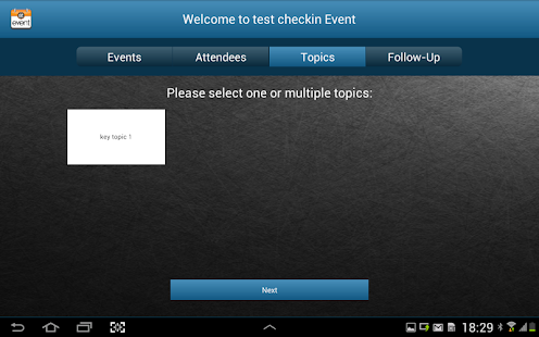 atEvent Check-In Screenshots 3