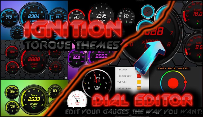 IGNITION TORQUE THEME OBD 2 II Screen 1