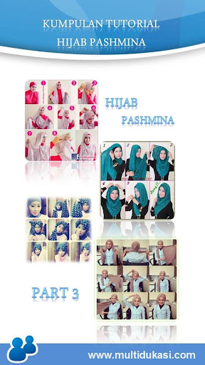 Tutorial Hijab Pashmina 3