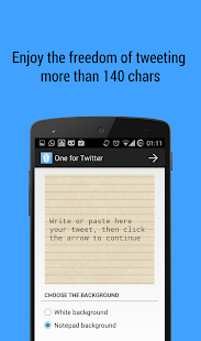Download One for Twitter - Twit more APK for Android