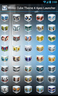 How to install Winter Cube 4 Apex Launcher lastet apk for android