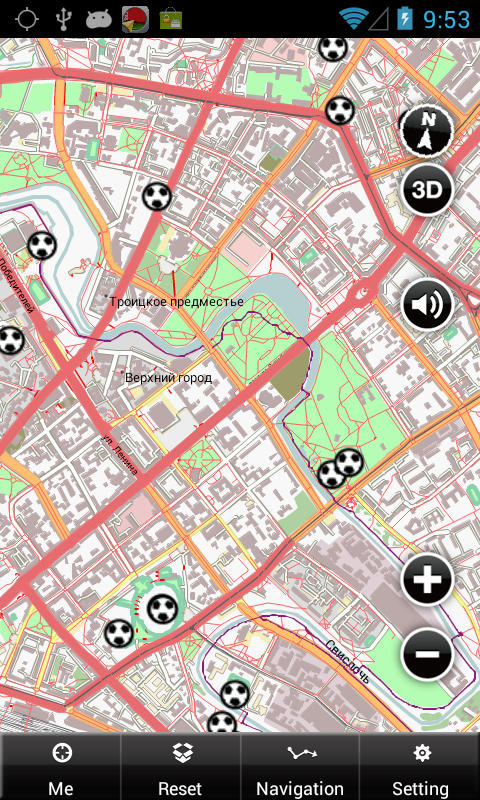 Minsk Offline Map Screen 2