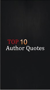 Top 10 Author Quotes