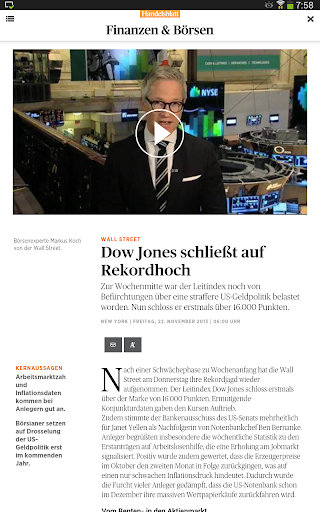 【免費新聞App】Handelsblatt Live-APP點子