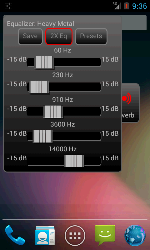 DSP Manager &amp; Equalizer Pro Screen 2