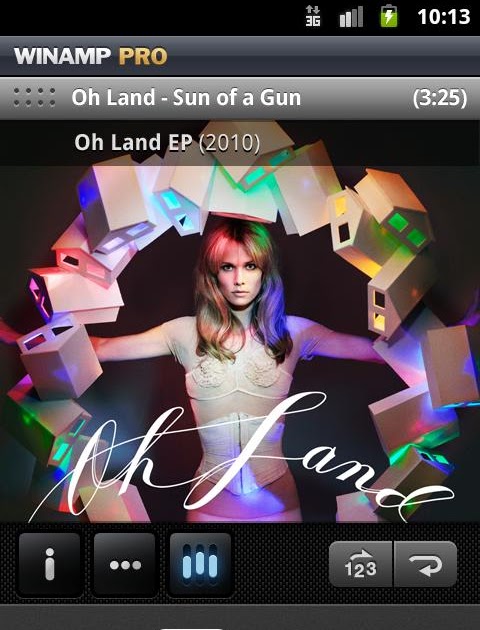 Palacio Android: Descarga Winamp Pro v1.4.7 APK