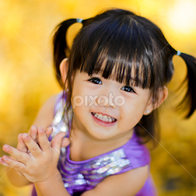 My Sunflower by Wei Fuk Lie - Babies & Children Child Portraits