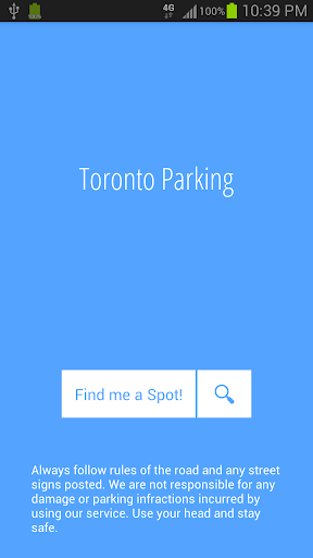 Toronto Parking Finder