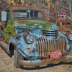 Antique Car  Utah by Neal Kulick - Transportation Automobiles